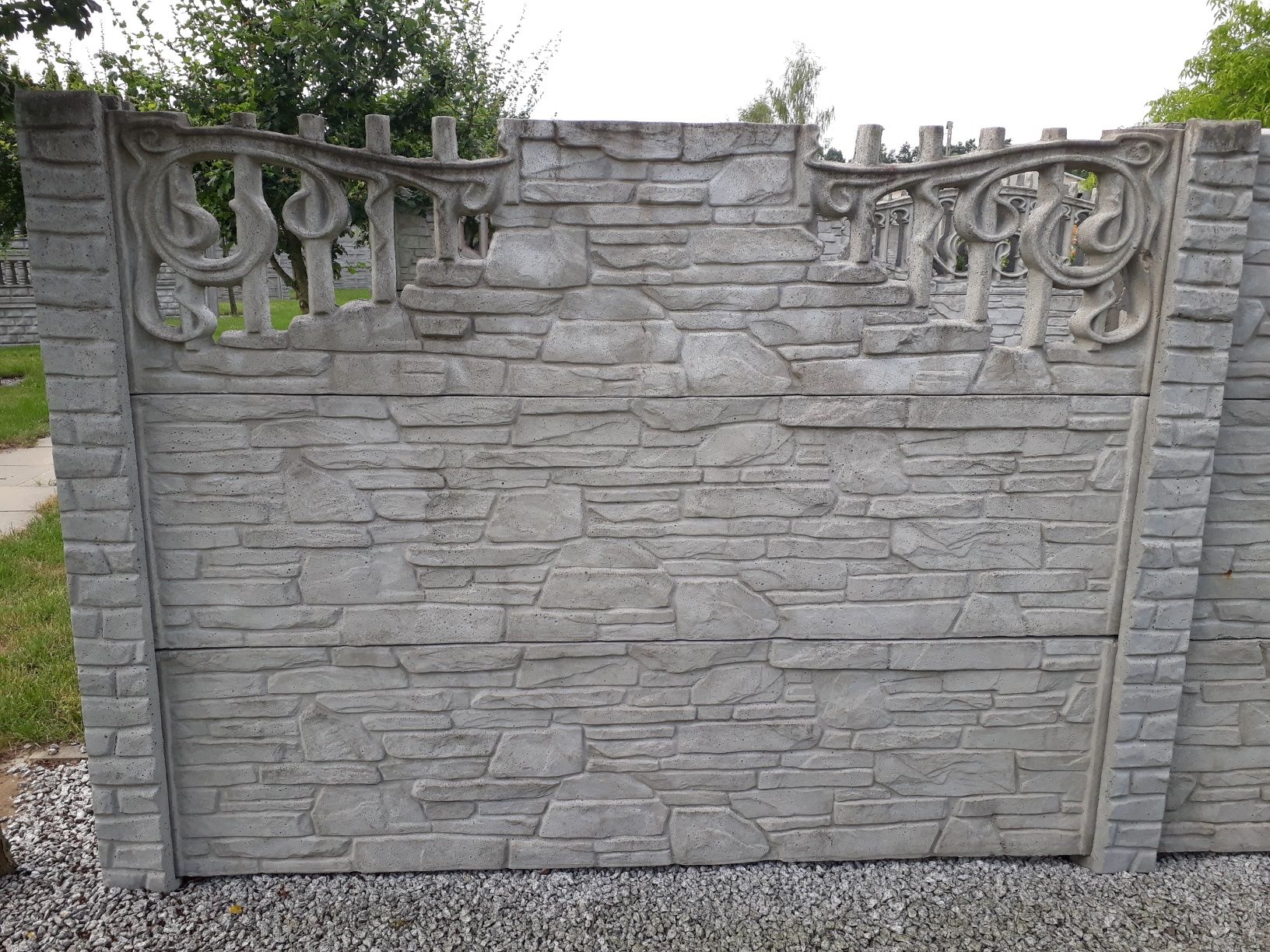 Ogrodzenie Betonowe 2m x 0,5m