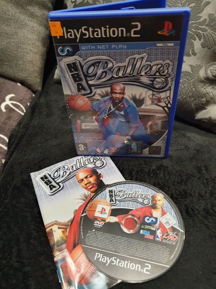 Gra gry ps2 playstation 2 NBA koszykówka Ballers unikat