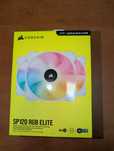 Wentylator chłodzenie Corsair SP120 RGB ELITE 3-pack WHITE
