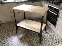 Barek kuchenny , wyspa w stylu Loft