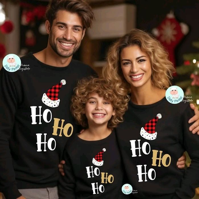 Sweats Natal Criança e Adulto