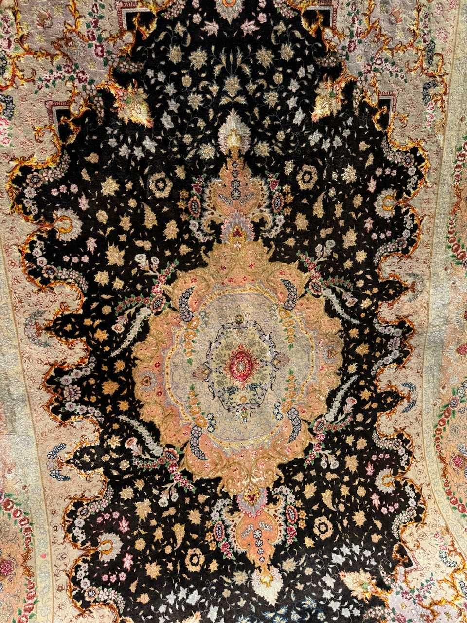 Dywan perski kaszmirowy z jedwabiem Tabriz Raj 300x200 galeria 50 tyś