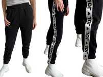 By o la la Glam mięsiste joggery LOL z  lampasami S-M