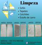 Limpeza e higienização de estofados