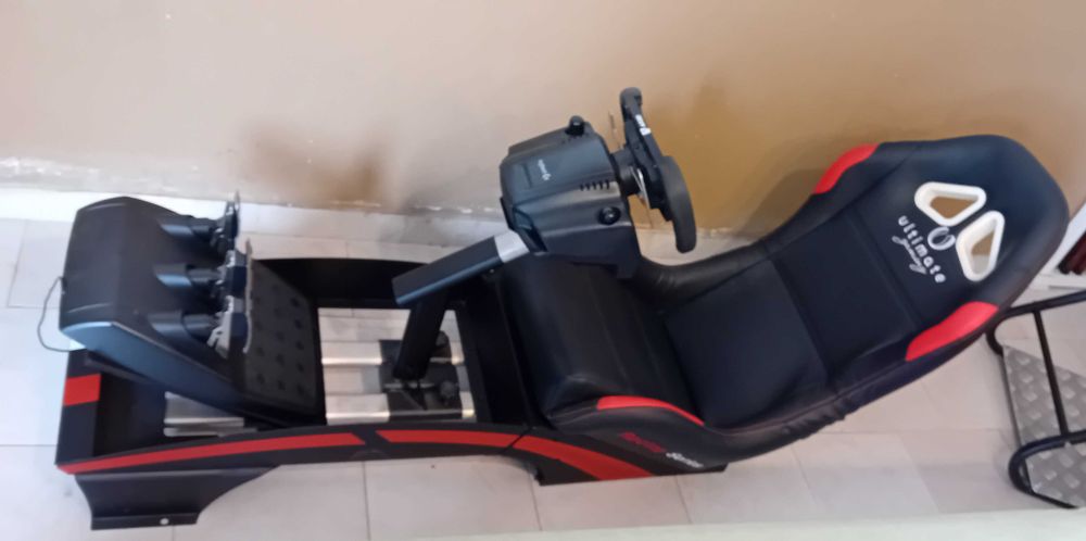 PC PS4 PS5 Fanatec CSL elite + volante F1 + pedais CSL+ playseat F1 X