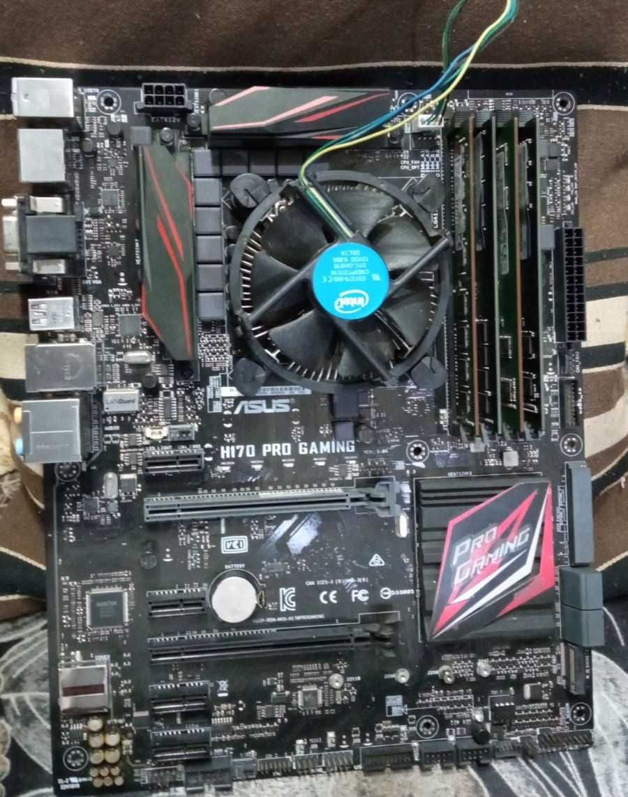 Материнская плата  ASUS H170-I5 6400/16GB/DDR4 /Игровая зборка/
