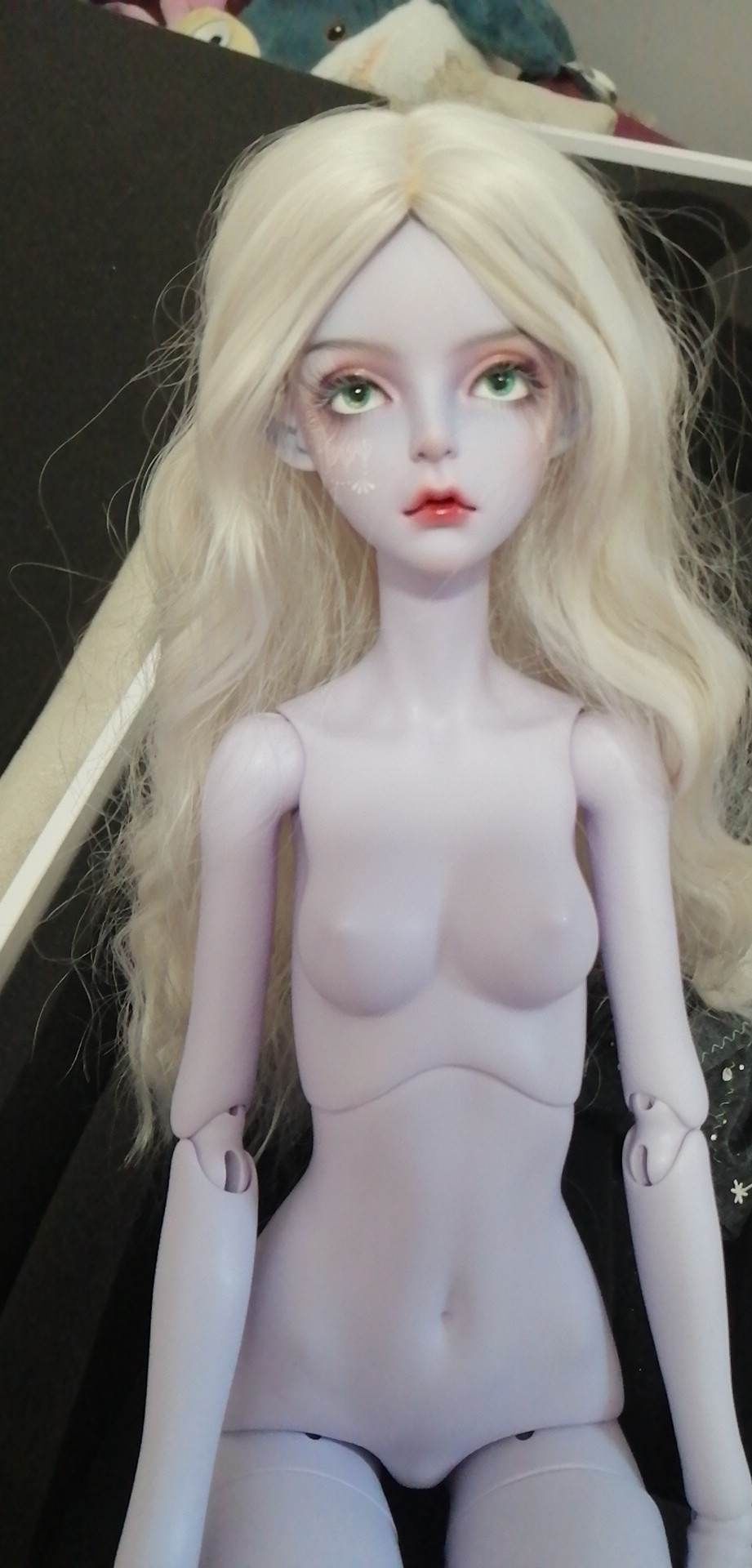 Lalka bjd Dollzone April Purple, fioletowy 1/3, sd