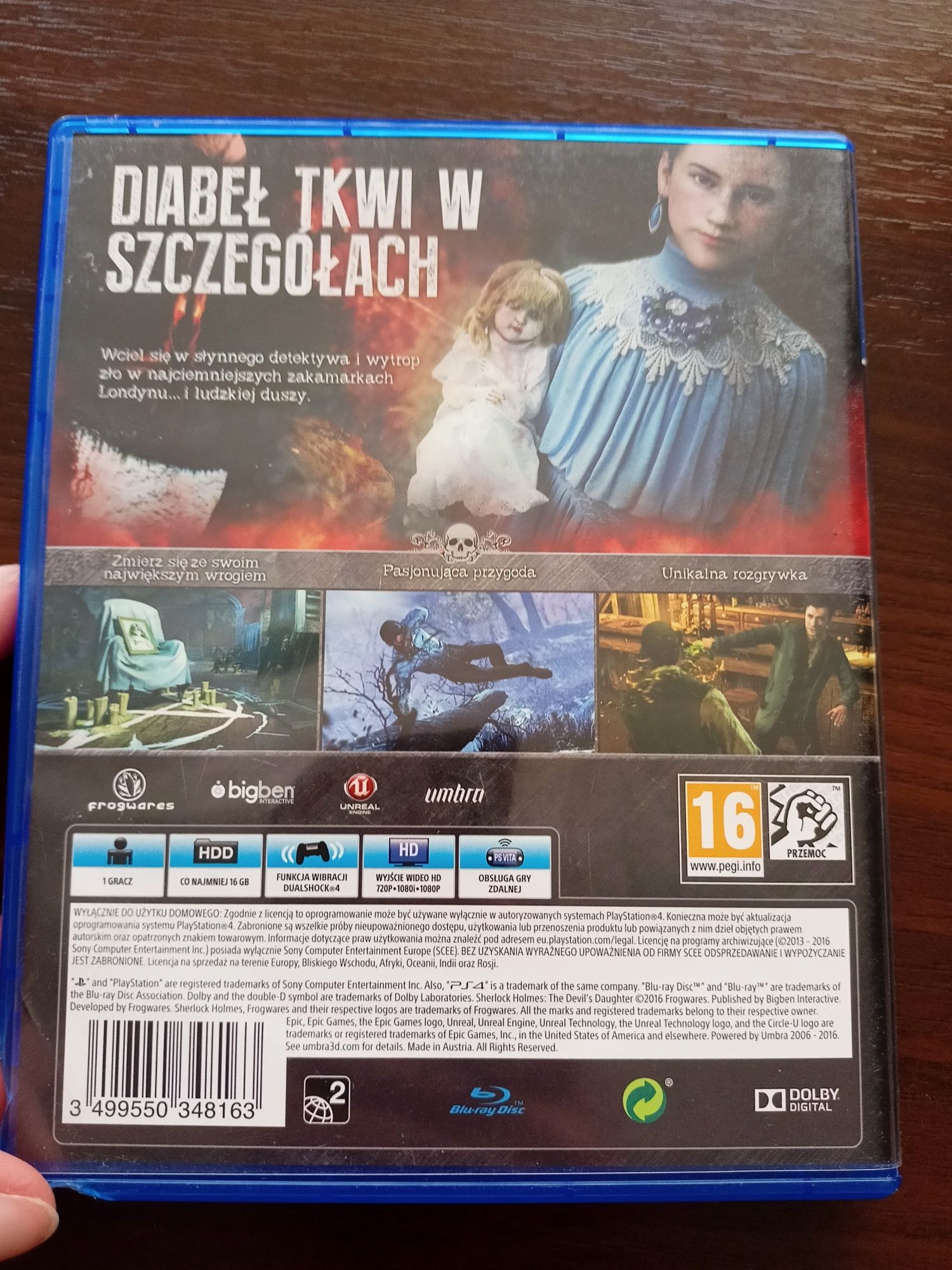 Sherlock Holmes The Devil's Daughter ps4
