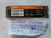 M.2 SSD 1 TB 100% OK