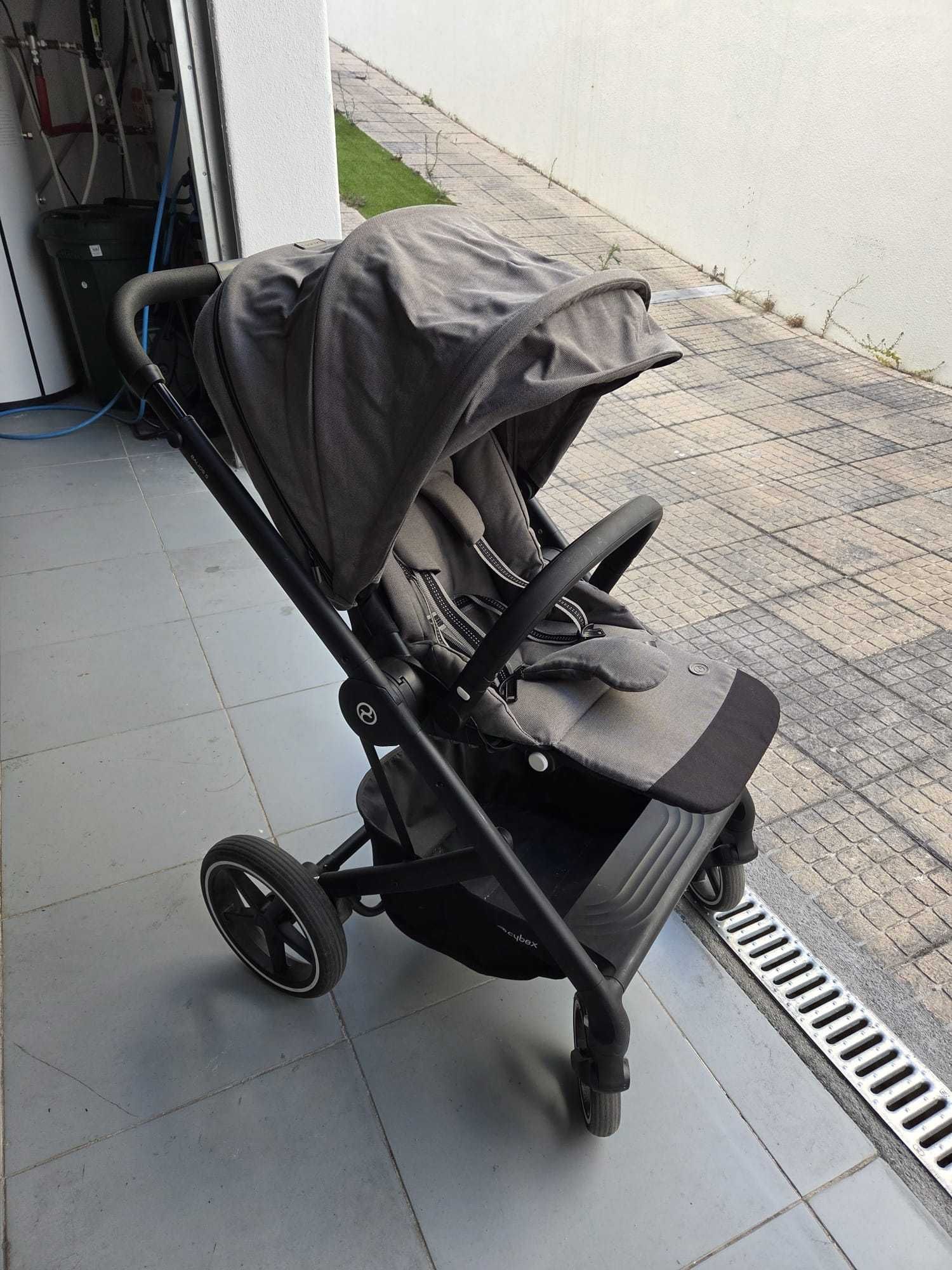 Cybex Cloud Z i-size + Carrinho Balios S + Extras