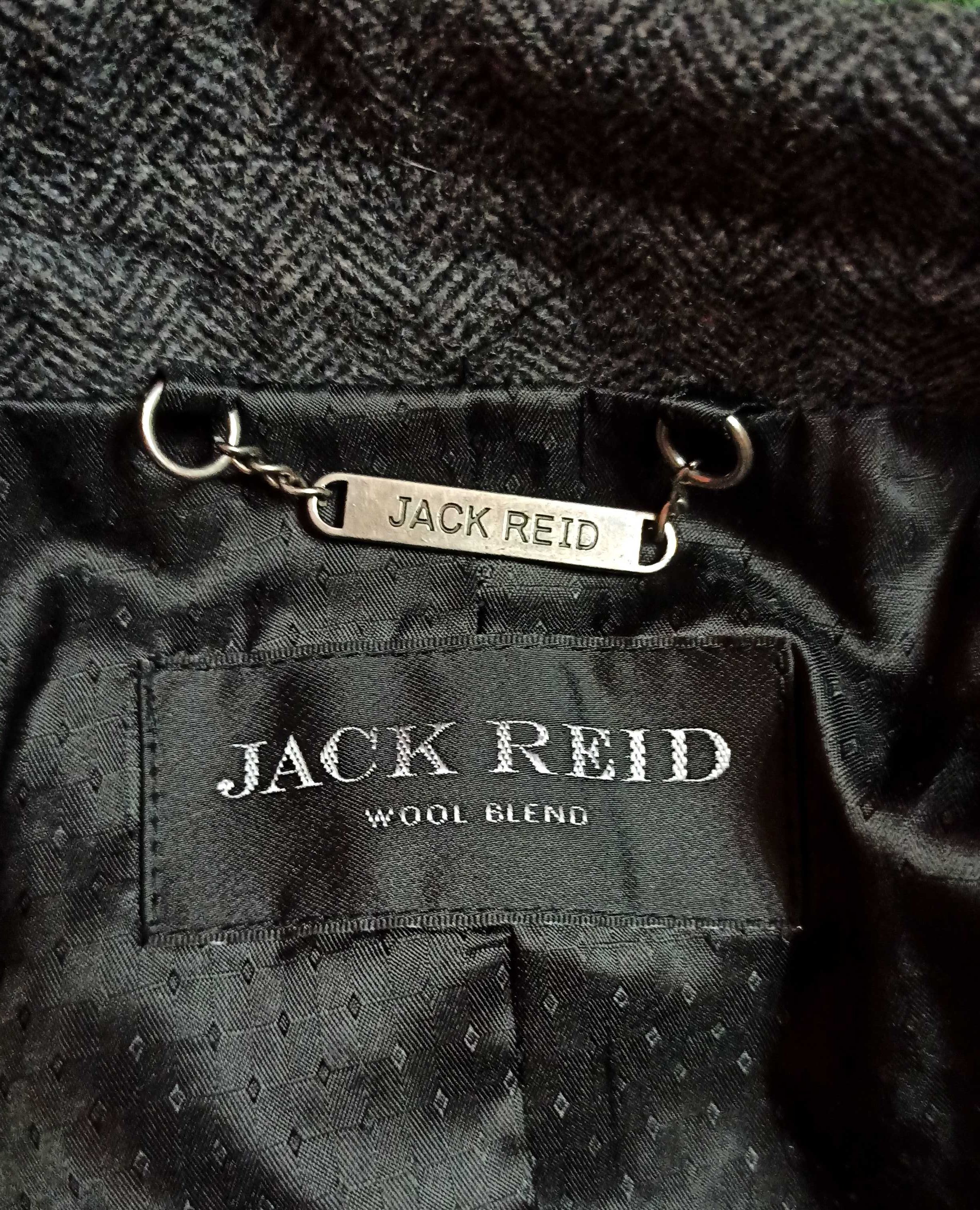 Płaszcz flauszowy wełniany męski Jack Reid BHS XL