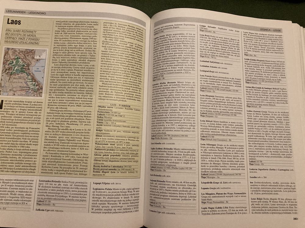 Encyklopedia geograficzna "Przewodnik po świecie" Reader's Digest-nowa