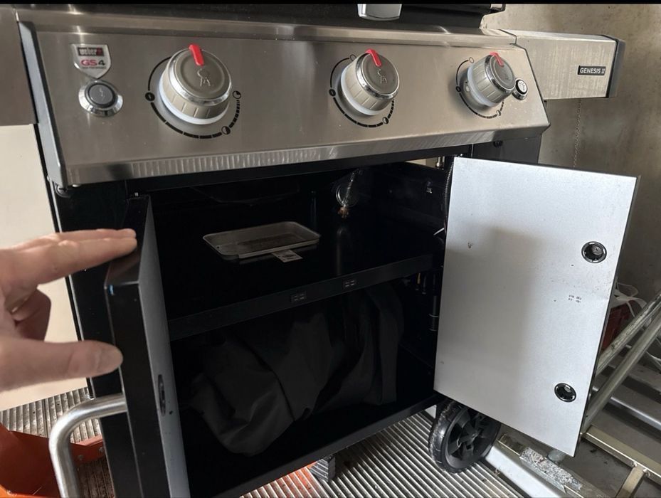 Grill gazowy WEBER GENESIS II ex 315 SMART GBS, żeliwny, BDB stan!