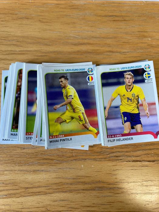 Cromos futebol UEFA EURO 2020