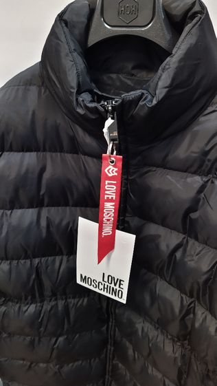 Новый пуховик Love Moschino оригинал куртка дутое пальто Москино