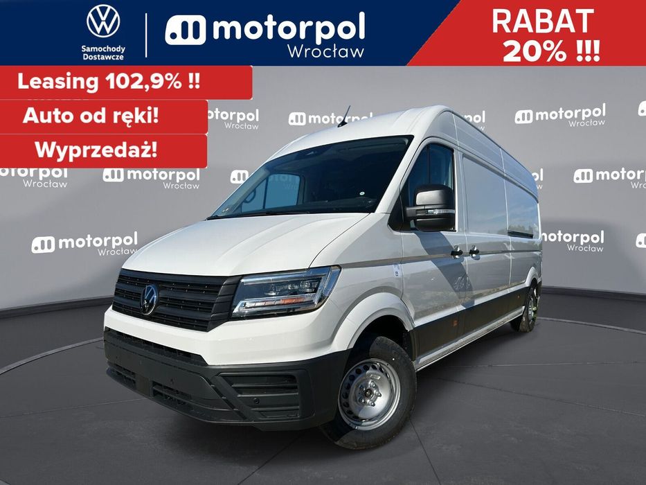 Volkswagen Crafter 35 Furgon L4H3, 2.0BiTDI 177KM, 4490mm, Wysoki dach, r.o. 4490  35 Furgon L4H3, 2.0BiTDI 177KM, 4490mm, Wysoki dach, r.o. 4490