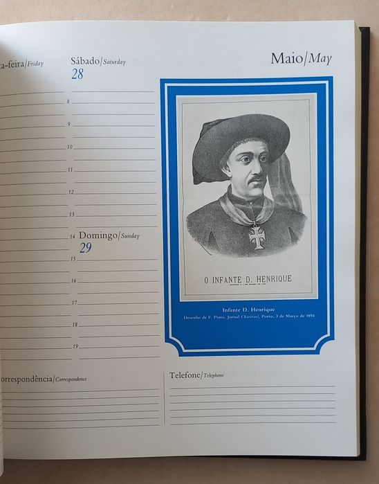 Antiga agenda do Banco Português do Atlântico 1994
