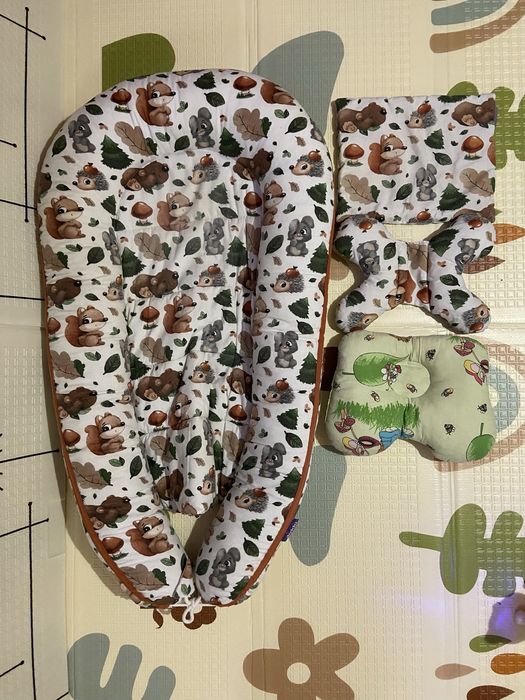 Кокон дитячий з подушечками