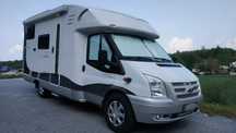 Ford Transit  Hobby / Solary x2 / Klima / Tempomat / Kamera / Prysznic