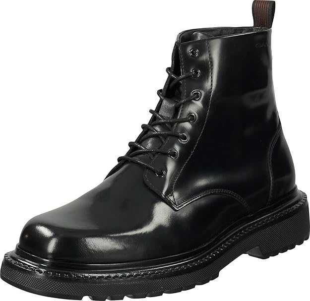GANT Ramville Half Length Boot чоловічі черевики чорні шкіряні ботинки