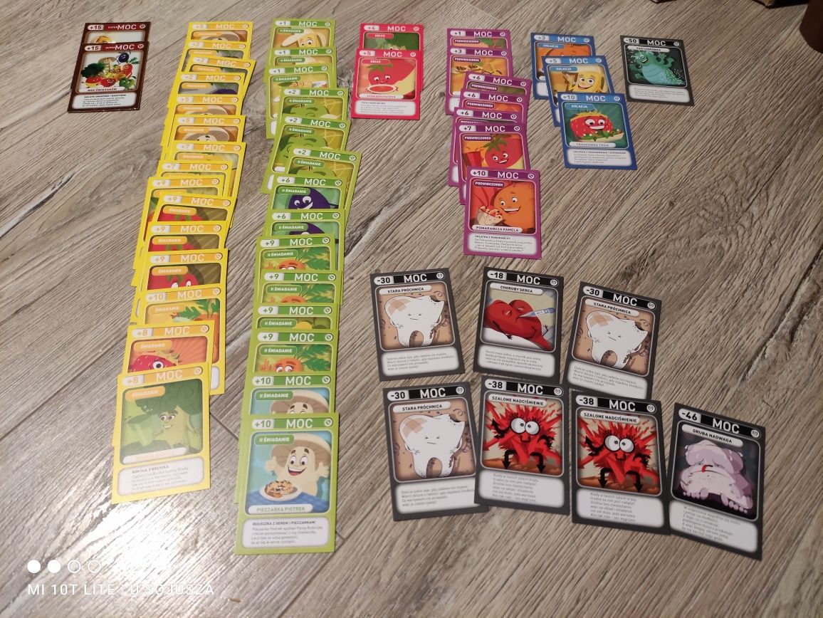 Karty do gry Gang Świeżaków + naklejki