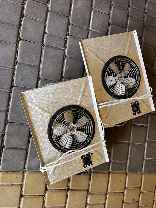 Вентилятори з регуляторами температури, 2шт