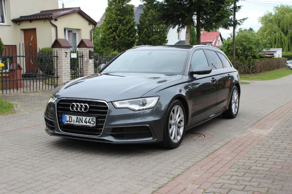 Audi A6 Avant 2x S-Line LED Bi-Xenon Navi 4x Climatronik Półskóry tempomat serwis