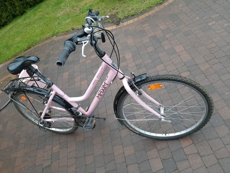 Rower dla dziewczynk i różowy