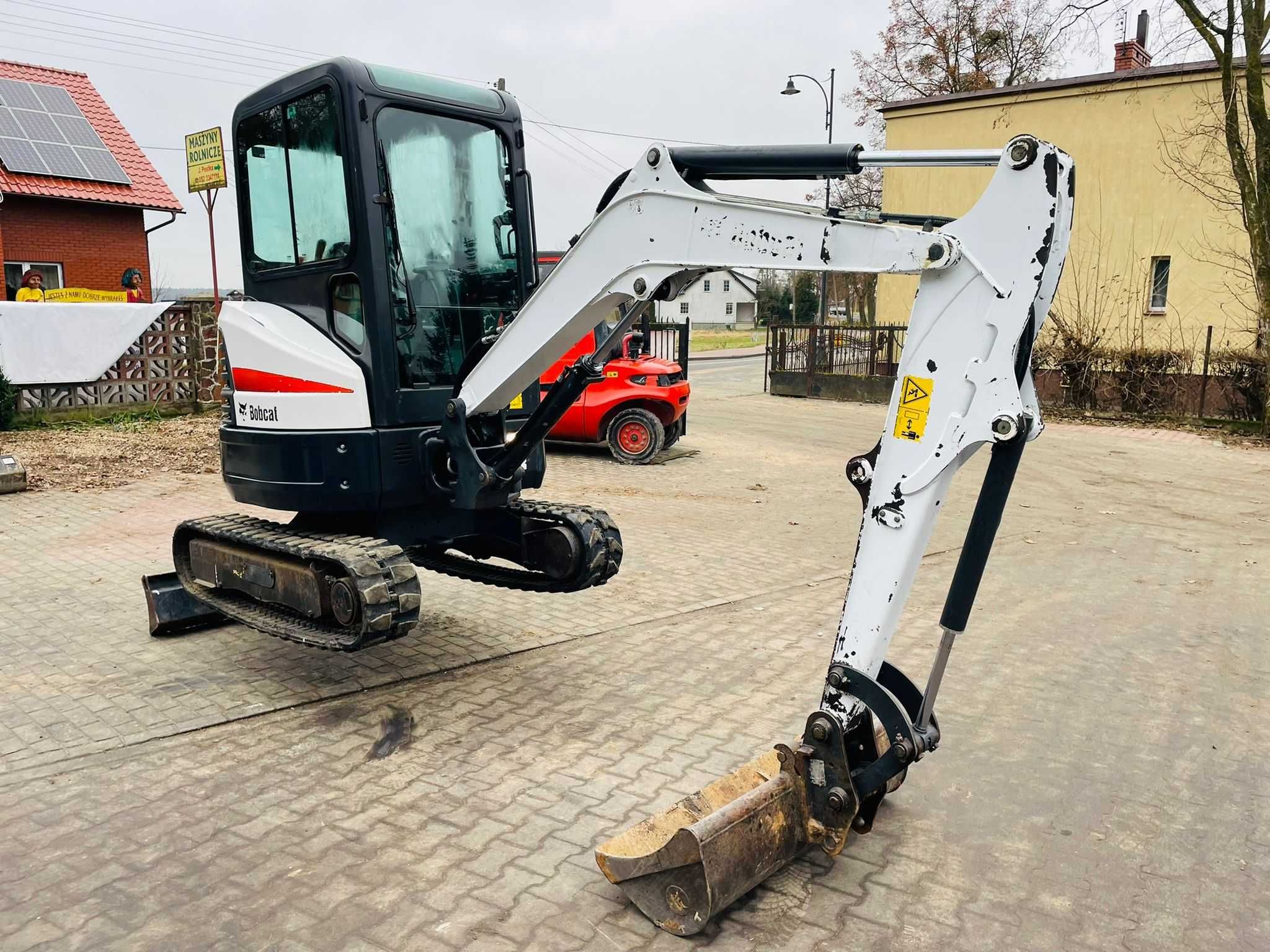 MINIKOPARKA BOBCAT E25! W oryginale!! 2017 rok Zobacz! kubota