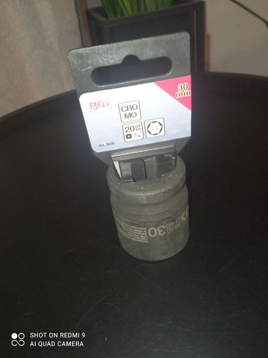 Nasadka na klucz udarowa sześciokątna | 20 mm (3/4") | 30 mm klucza