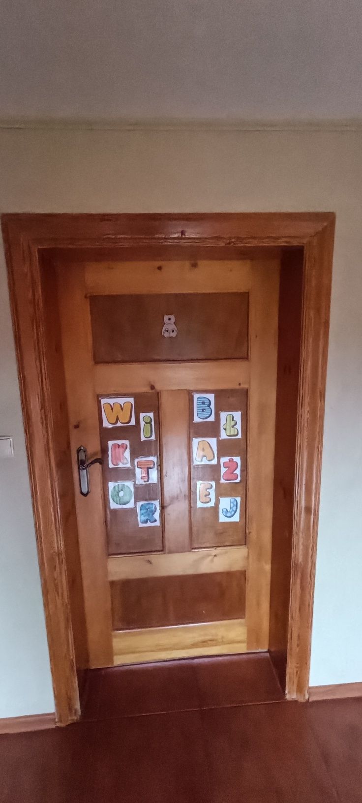 Drzwi "przedwojenne" drewniane wewnętrzne zabytkowe