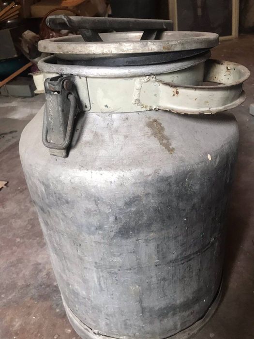 Бідон алюмінієвий 40 л (для молока, меду) Бидон алюминевый