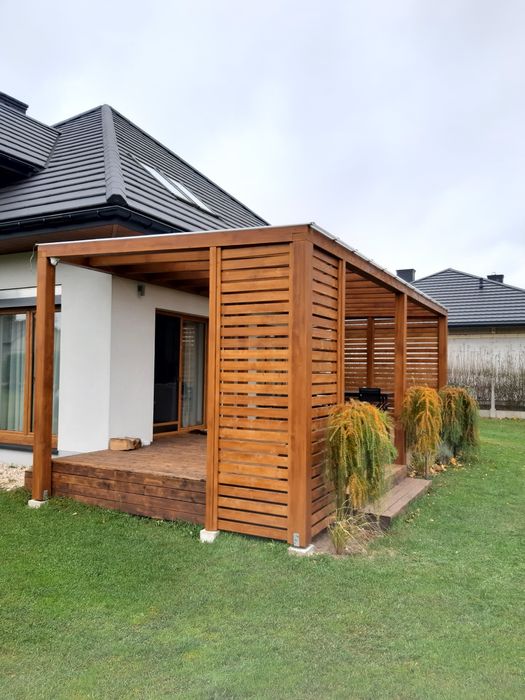 Altanka, wiata, zadaszenie, plac zabaw, sauna.