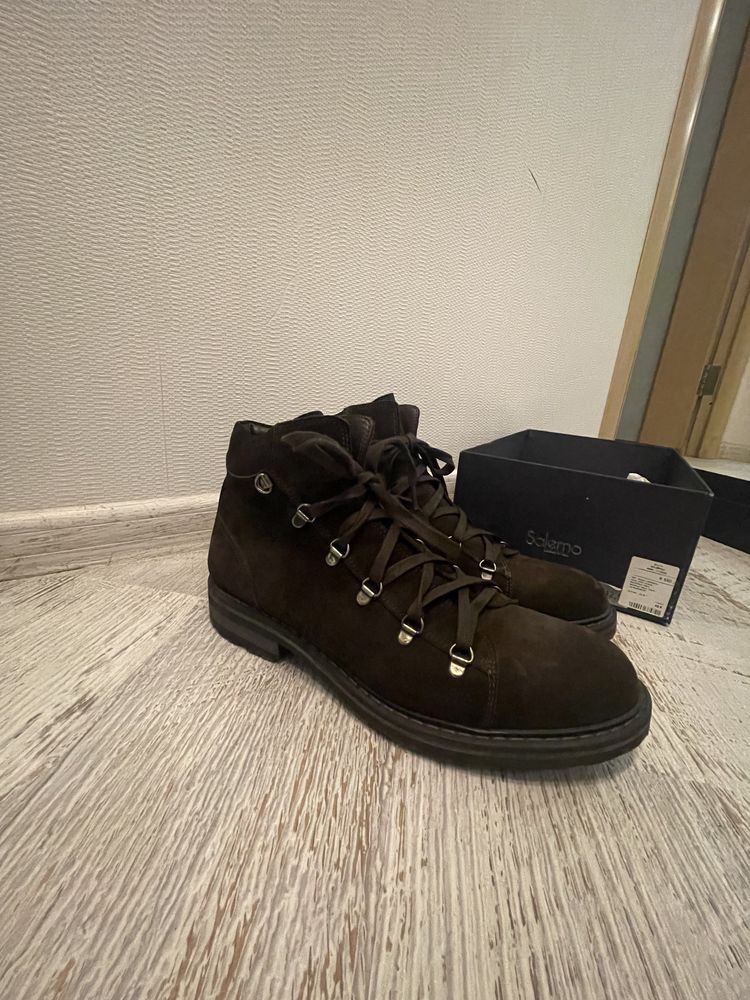 Мужские коричневые ботинки Salerno размер 42.5