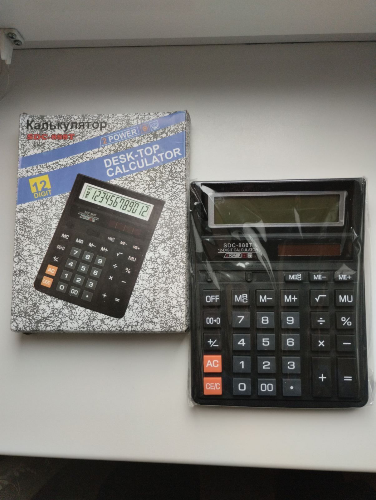 Новый калькулятор SDC 888Т