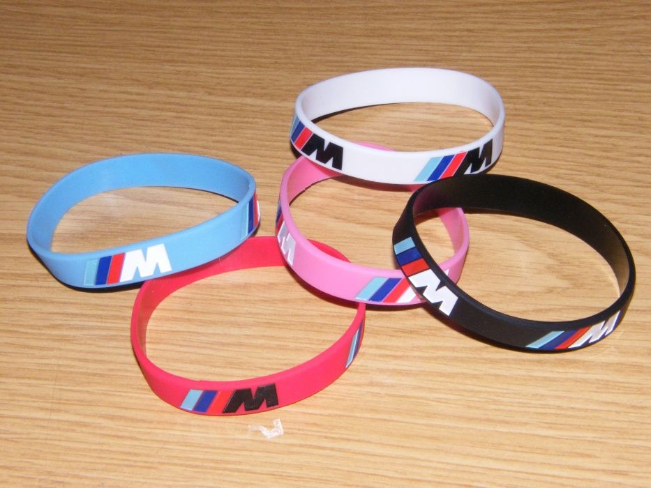 Pulseiras borracha BMW M