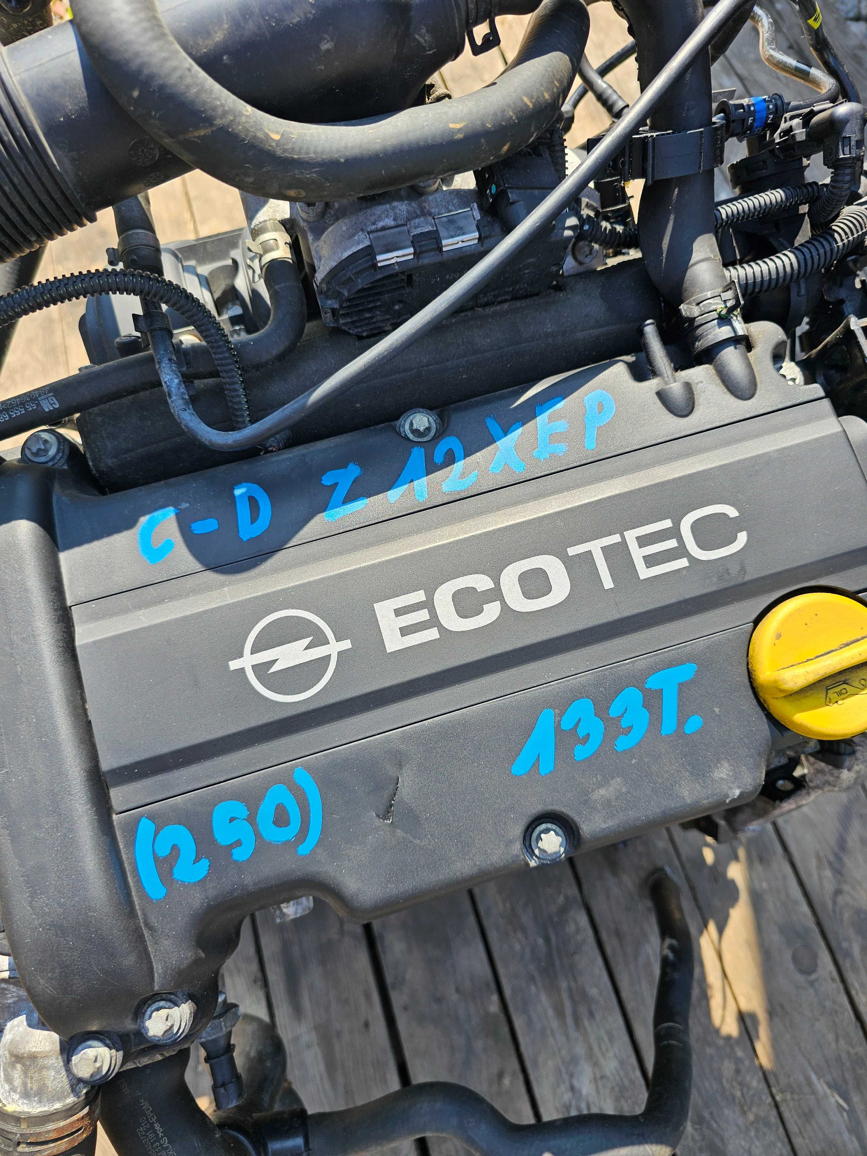 Silnik Opel Corsa D Z12XEP KPL 133 Tyś Km