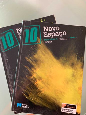Livro de matemática 10º - Novo Espaço/Porto Editora
