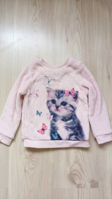 Pluszowa bluza H&M r.98/104