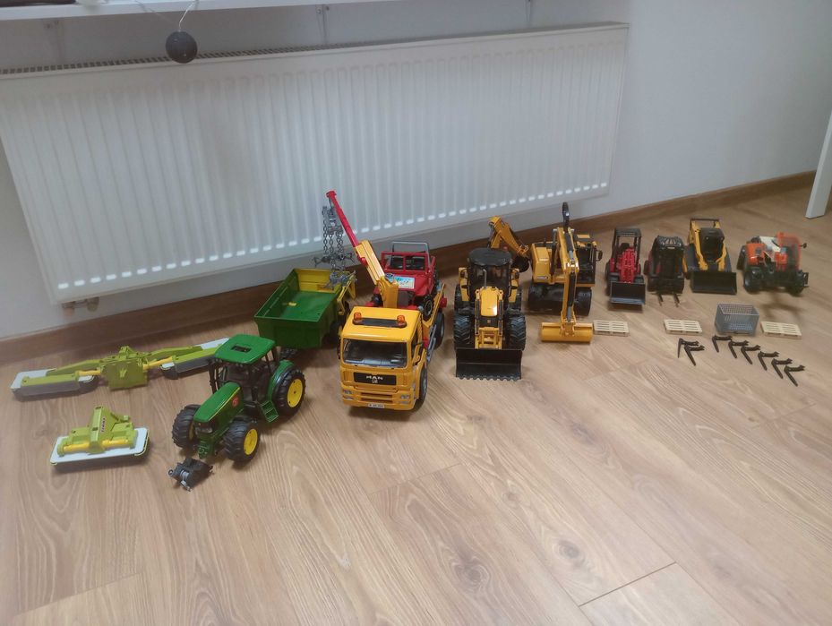 BRUDER Zabawki Traktor Koparka i inne