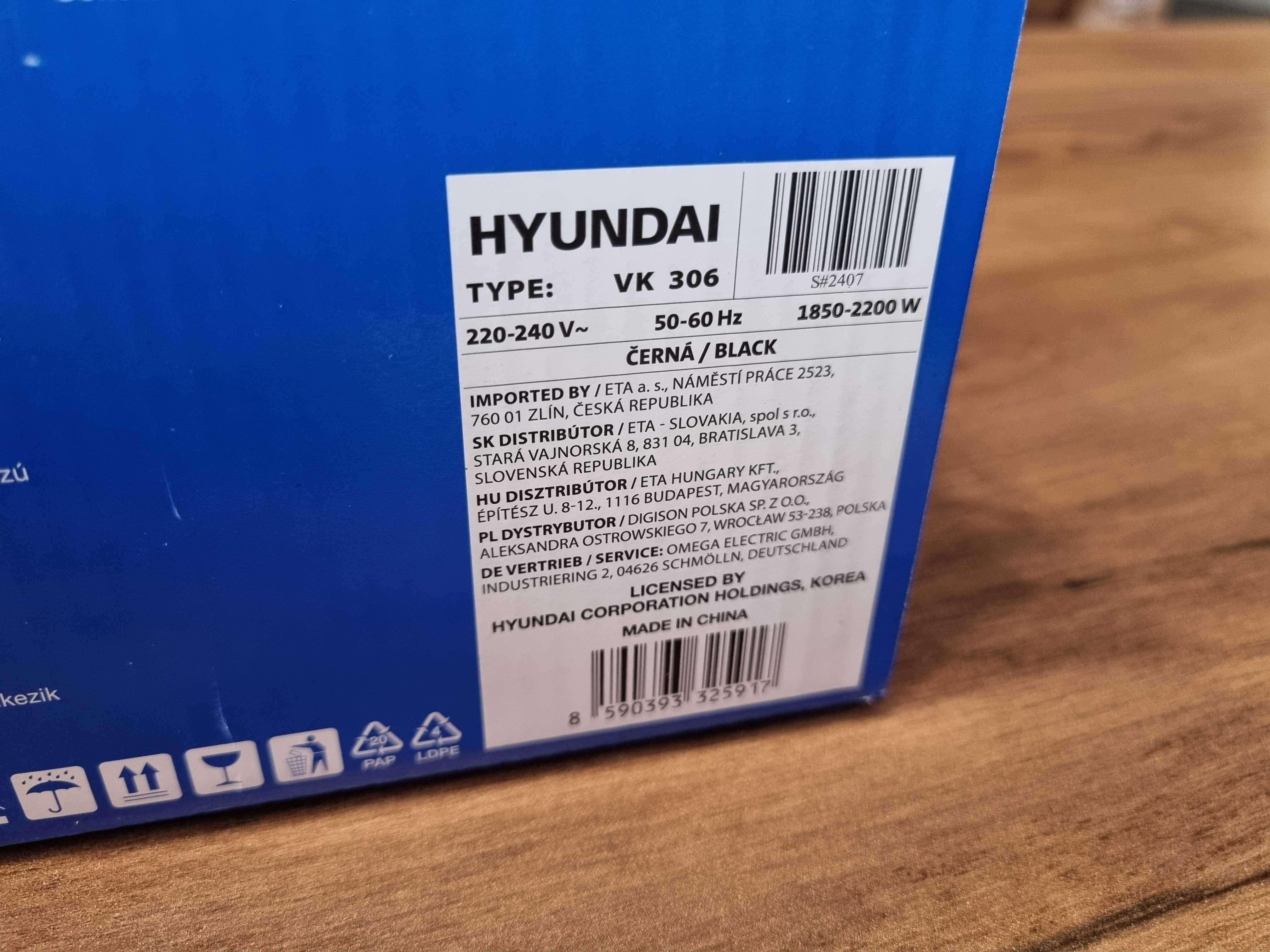 Czajnik elektryczny Hyundai VK306 1,7 litra 2200W