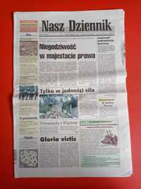 Nasz Dziennik, nr 203/2002, 31 sierpnia - 1 września 2002