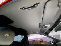Tecto interior forro palas pilares pretos r line vw polo 6n 6r