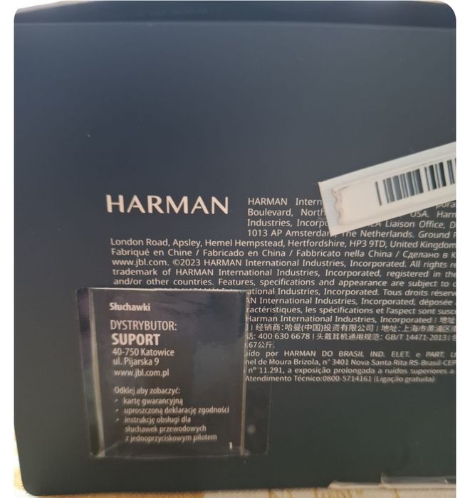 Słuchawki JBL Quantum 400 JAK NOWE kupione 25.11.2025
JBL Quantum 40