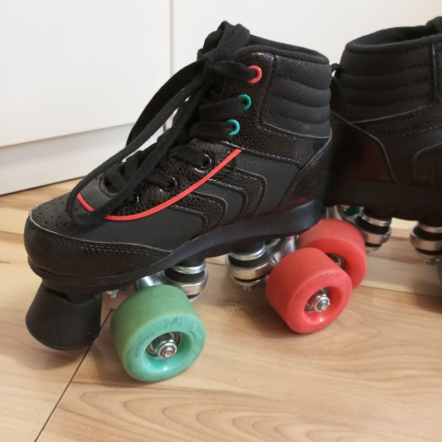 Wrotki +kask dla dzieci Oxelo r.30/19 wysyłka