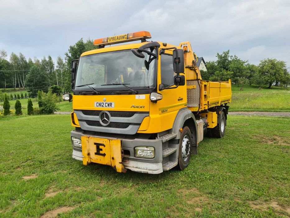 MERCEDES AXOR 1824 wywrotka piaskarka 4x2