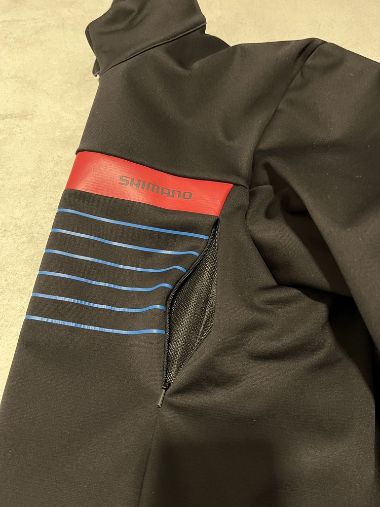 Kurtka SHIMANO Breakaway WB black/blue M