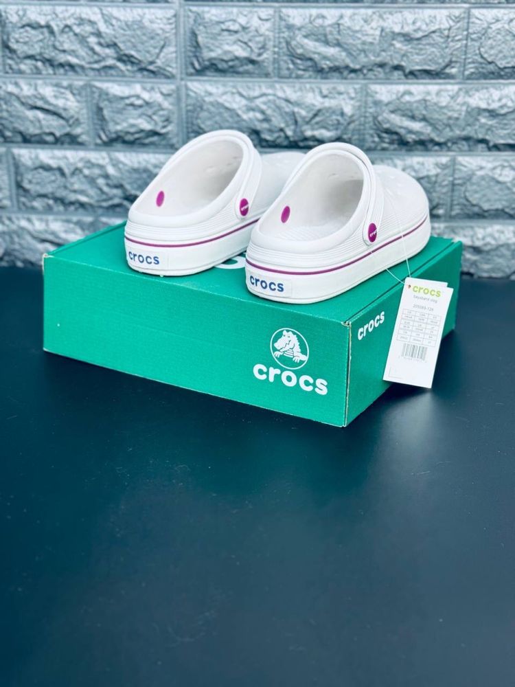 Шлепанцы женские Crocs Пляжные сабо кроксы сланцы тапочки Топ продаж!