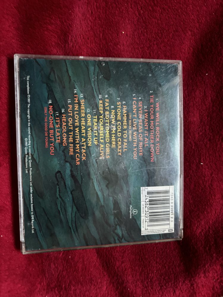 Cd plyta otginslns Queen Rocks