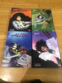 Manga Battle Angel Alita Tomy 1-4  oprawa mięka